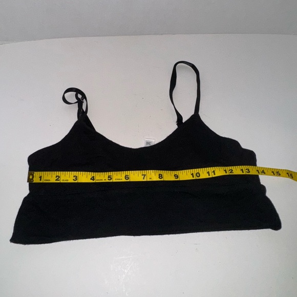 Athleta Well Rested Rib Sleep Bra Black M - Picture 8 of 8